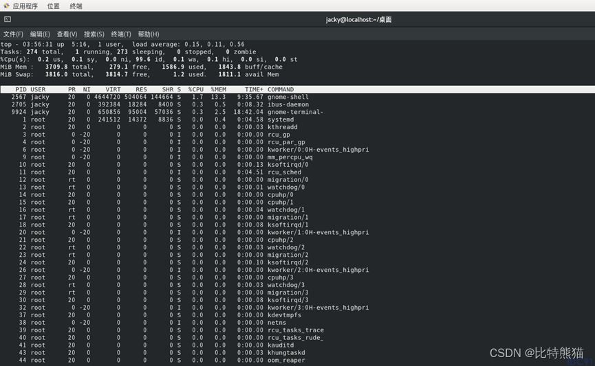 Linux下进程的CPU配置与线程绑定过程